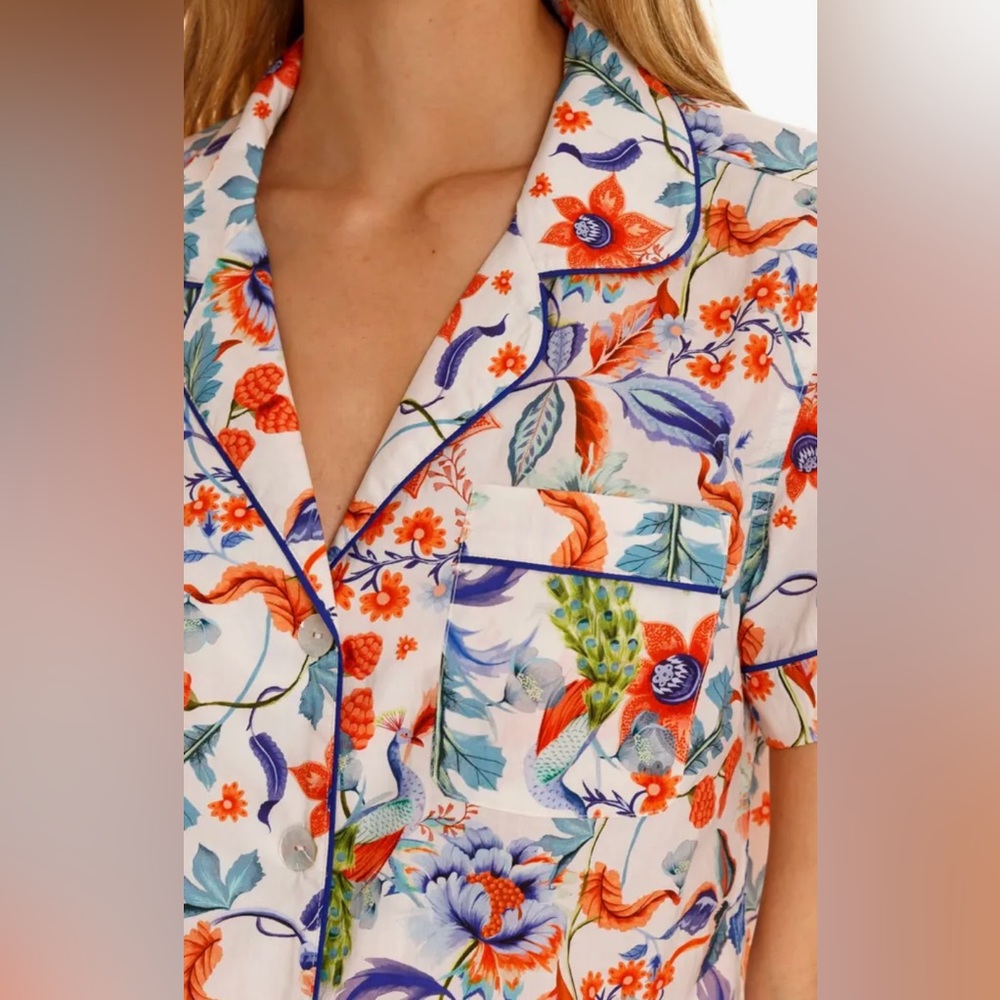 The Lazy Poet Bello Ravello Cotton Pajama Top